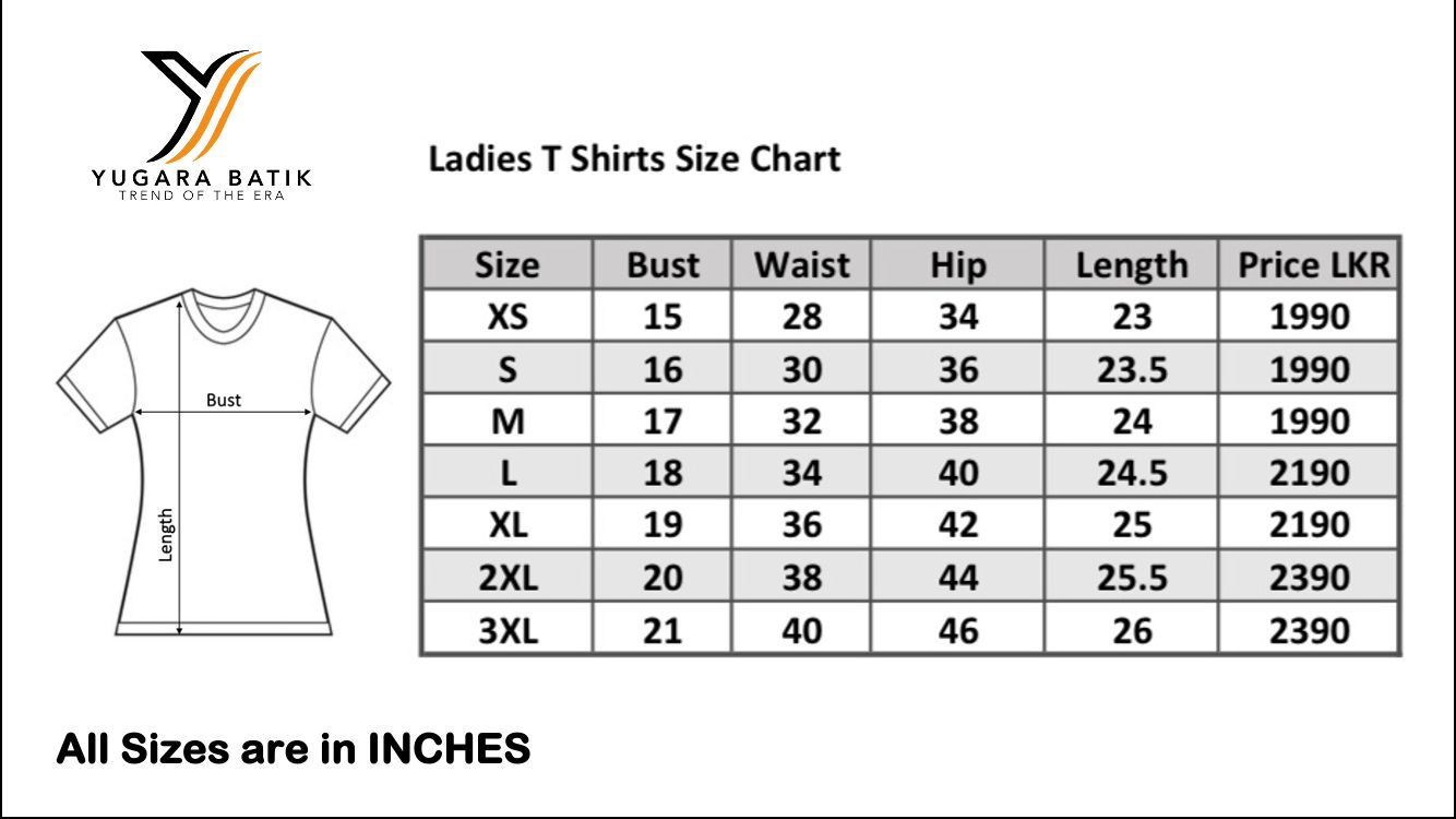 Tie & Dye Ladies T- Shirts 4