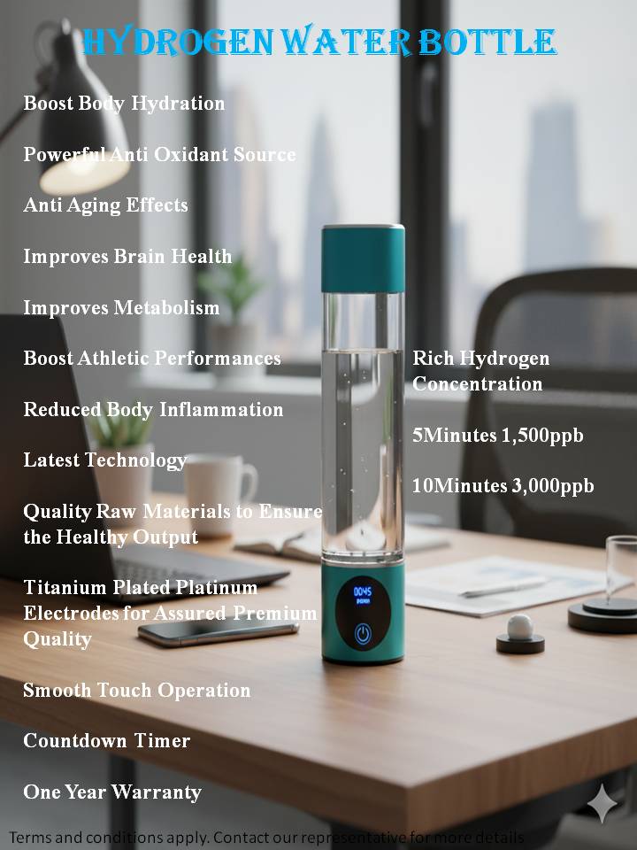 Hydrogen Water Bottle