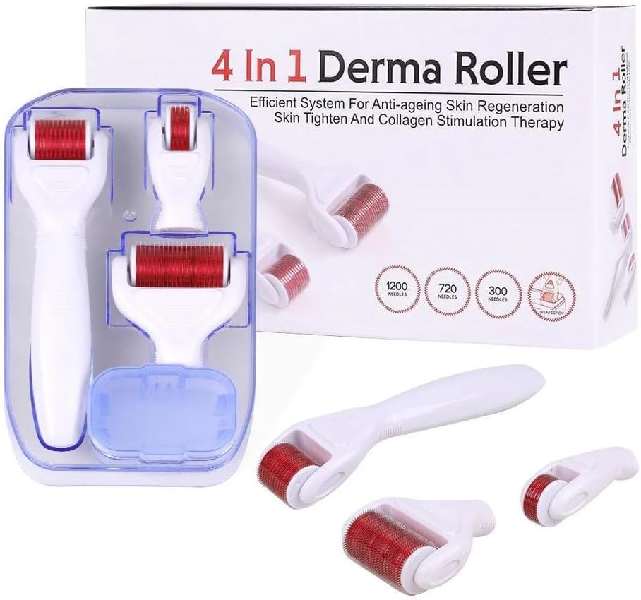 Derma Roller Kit 4 in 1