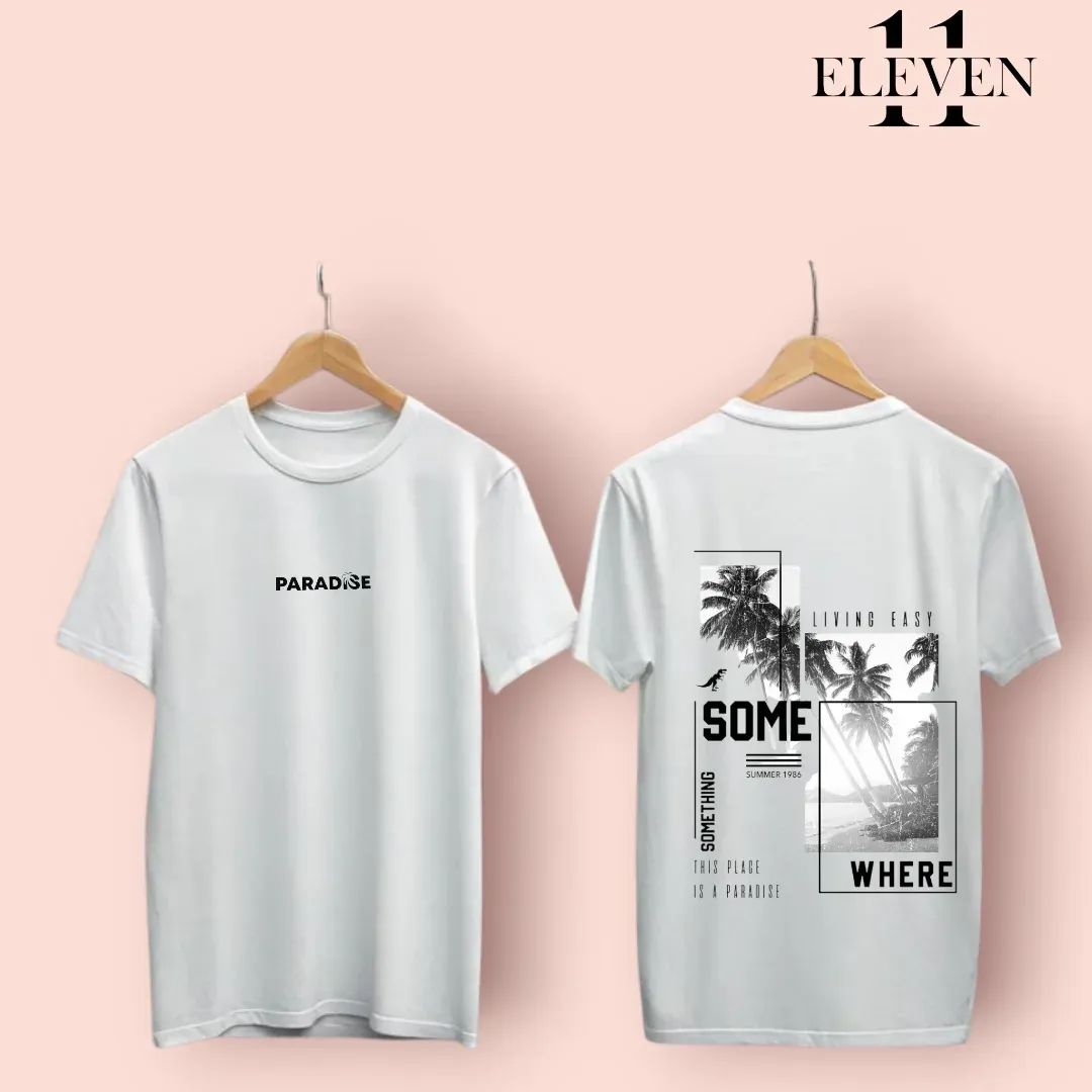 Back print t shirt